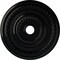 Ekena Millwork Cole Ceiling Medallion (Fits Canopies up to 9 1/8"), 25 3/8"OD x 3 3/8"ID x 1 3/8"P, Black Pearl CM25COBPS - alternate 1